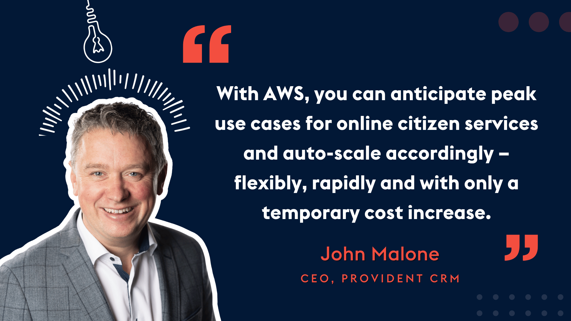 ProvidentCRM-CRM-AWS-John-Malone-Quote