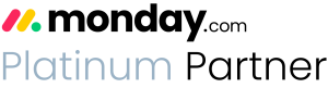 Platinum Partner monday logo 2023