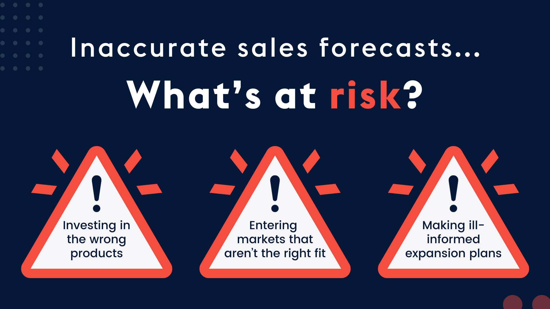 ProvidentCRM-CRM-Inaccurate-Sales-Forecasting-What-Are-Risks-Blog-Graphic