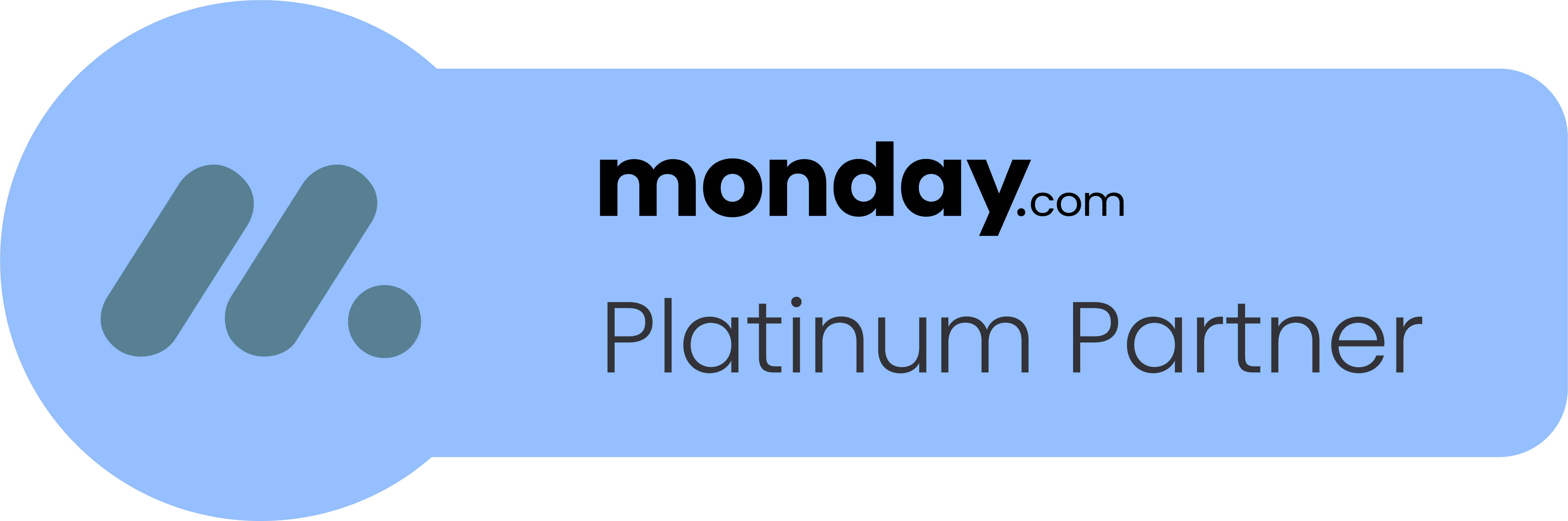 monday Platinum Partner Badge 2026